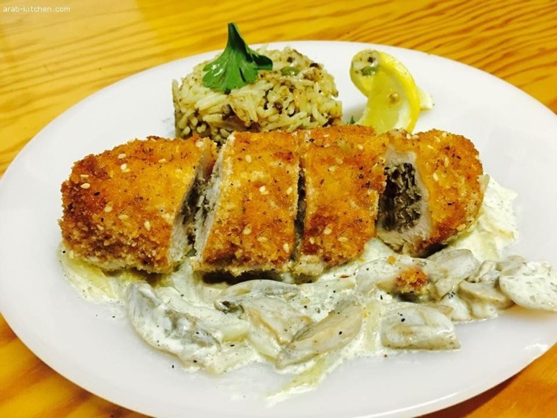 طريقة عمل كوردن بلو فيزيتي بالجبن