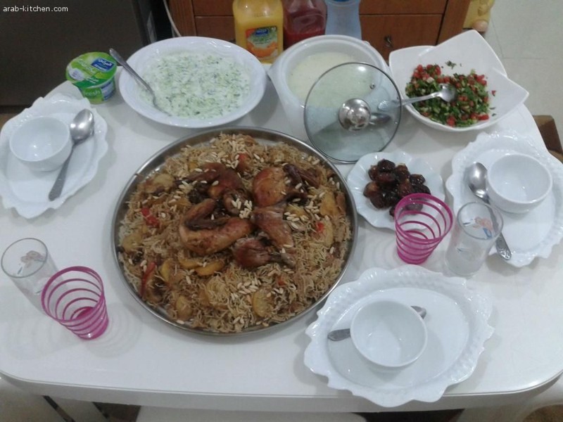 طريقة عمل مقلوبة الباذنجان البيتية سهلة وشهية